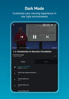 SANS OnDemand android App screenshot 0