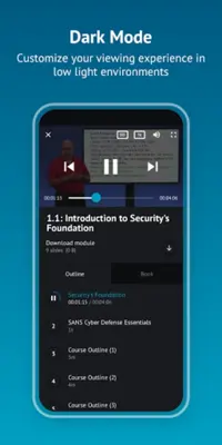 SANS OnDemand android App screenshot 6